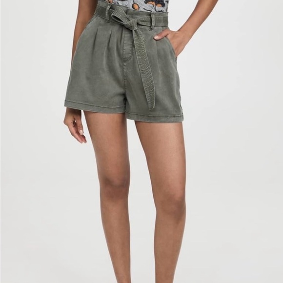 Splendid Forest Green Cargo Shorts - Picture 8 of 9